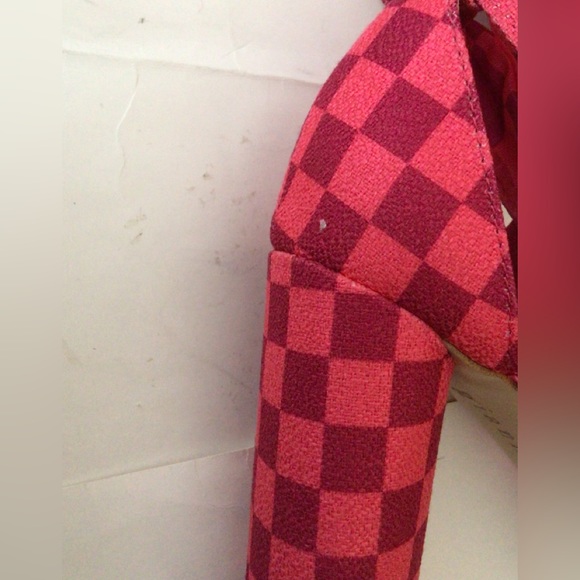 SALE OFR🆕GIANNI BINI ASTRAAHH CHECKERED WRAP  BLOCK HEEL (Sz 6& 6.5) - Picture 10 of 15